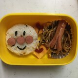 幼児用☆アンパンマンと焼きそばのお弁当(o^^o)